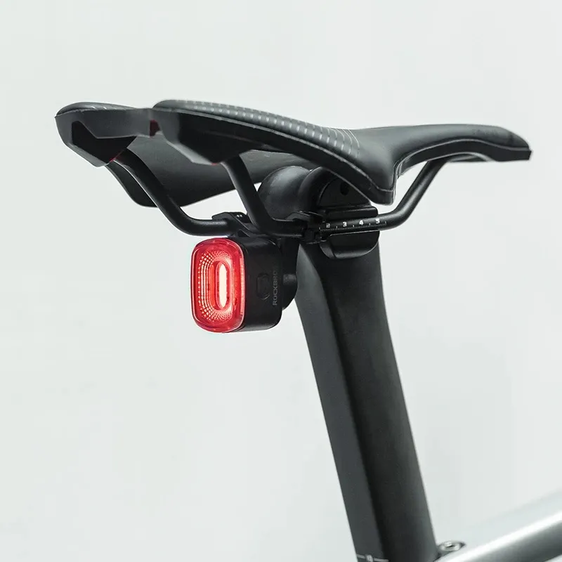 ROCKBROS Led Light for Bike Break Light Usb Rechargeable IPX6 Waterproof Bicycle Rear Light