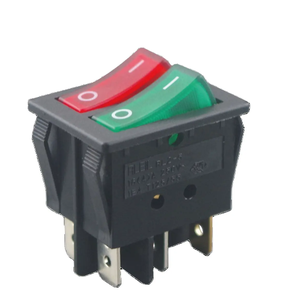 Venta al por mayor de alta calidad de servicio pesado Universal Twin 2 Pin Rocker Switch On-Off para la venta - Product Image 1