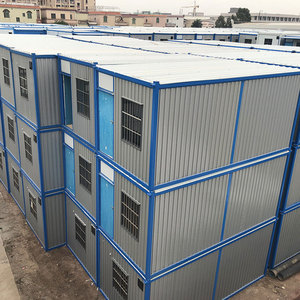 Casa Contenedor, Unidad de Vivienda Modular Portátil, Grosor Estándar, Diseño Rectangular Industrial para Uso en Obras de Construcción - Product Image 5