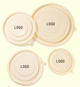 Tự nhiên dùng một lần phân hủy sinh học bột bắp thực phẩm <span class=keywords><strong>container</strong></span> tinh bột ngô Bento Hộp Ngăn - Product Image 6