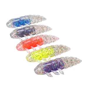 Cicada WEIHE 5.5cm 4.6g Cicada Shape Soft Fishing Lure TPE Floating Bait With Filling Special Design Soft Lures For Casting