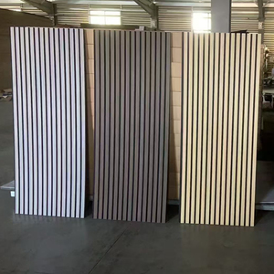 Thân Thiện Với Môi Gỗ Tấm Tường akoestische akoestik Platten Woodupp Akupanel 3D Nội Thất Phòng Khách Trang Trí Nội Thất - Product Image 3