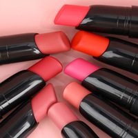 Vente en gros OEM ODM, logo personnalisé, 8 couleurs, rouge à lèvres mat végétalien, sans cruauté, soyeux, lisse, longue tenue, maquillage pour les lèvres