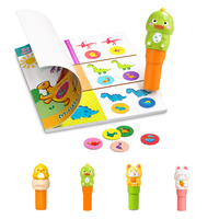 Ensemble de tampons auto-encreurs magiques avec recharge d'autocollants, tampon artisanal DIY pour fêtes d'enfants et cadeaux, vente en gros