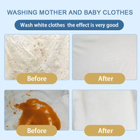 Détergent à lessive à l'oxygène de qualité supérieure, écologique, personnalisé, en poudre, pour vêtements de bébé, usage domestique