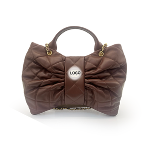 广州批发产品真皮蝴蝶女士包单肩斜挎包羊皮女包手提包 - Product Image 2