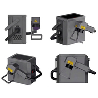 Machine de marquage laser industrielle portative pour tuyaux en acier inoxydable, machine de marquage laser à fibre 20W 30W 50W pour tuyaux métalliques en acier