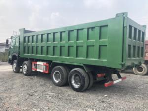 รถบรรทุกฮาวโอ 8x4 ยูโร 2 ดีเซล รถบรรทุกขนาดเล็กใหม่สำหรับงานเหมือง รถดัมพ์ 10 ล้อ รถบรรทุกเทท้าย 11-20 ตัน พวงมาลัยซ้าย กล้องมองหลัง 251-350 แรงม้า 6-8 ลิตร - Product Image 4