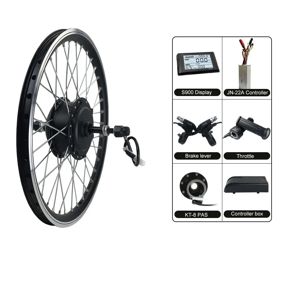 16-29Inch 48V 250W 350W 500W 750W 1000W 1500W 2000W 3000W Electric Bicycle EBike Conversion Kit With Optional Lithium Battery