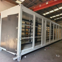 Conteneur minier Drolin Box 20 pieds refroidi par air pour jusqu'à 168 ASIC S19, ferme Bitcoin de 650 kW, pack de déploiement clé en main