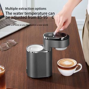 Plástico eléctrico de alta calidad portátil <span class=keywords><strong>15</strong></span> <span class=keywords><strong>bares</strong></span> máquina de <span class=keywords><strong>espresso</strong></span> 150ML autocalentamiento rápido Brew viaje hogar Mini taza - Product Image 3