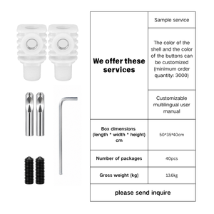 Kit complet de fixation pour toilettes murales 502.380.00.1, installation dissimulée par montage supérieur et latéral avec quincaillerie en acier inoxydable - Product Image 5