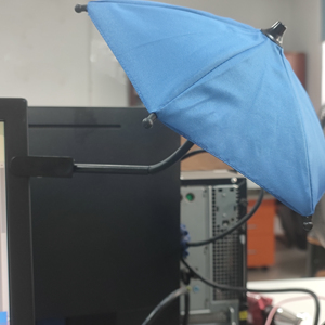 Mini Pare-Soleil Personnalisable pour Moto, Jouet, Téléphone Portable 360 °   Parapluie pliable rotatif avec impression UV, cadre en fer, petite taille - Product Image 4