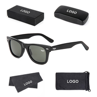 Fabricant de lunettes de soleil personnalisées avec logo, vente en gros, lunettes de soleil carrées en acétate de haute qualité, mode unisexe, lunettes de soleil pour hommes et femmes