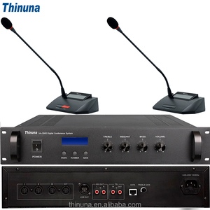 Thinuna VA-350C hội nghị hệ thống cổ ngỗng Chủ Tịch Micro đơn vị video không dây theo dõi thảo luận âm thanh đa Micro - Product Image 1