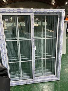 Bán chạy nhất Chất lượng cao PVC/uPVC cửa sổ trượt với nướng thiết kế khung nhựa Vinyl cửa sổ kính cho các trường học - Product Image 4