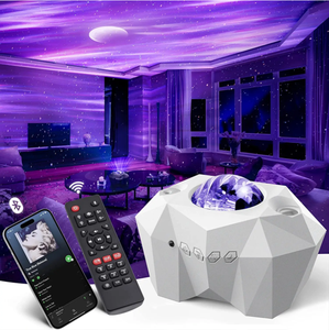 NUEVO Proyector Aurora, Proyector de Galaxia y Estrellas, Lámpara de Luna y Cielo Estrellado con Luz del Norte para Decoración de Dormitorio, Luces Nocturnas con Música Bluetooth - Product Image 6
