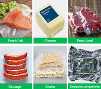 Machine d'emballage thermoformant pour viande fraîche, compatible films souples et rigides, haute barrière d'étanchéité, pour l'industrie de la chaîne du froid