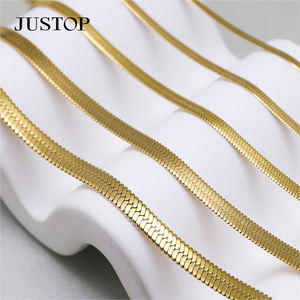 फैशन आपूर्तिकर्ता सांप श्रृंखला उच्च गुणवत्ता वाले न्यूनतम पीतल 18k सोने की प्लेटेड एडजस्टेबल आकार पर्यावरण के अनुकूल टखट महिला उपहार - Product Image 5