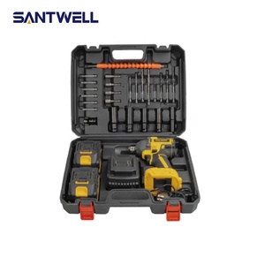 Llave de Impacto Inalámbrica de 21V con Batería de Iones de Litio, 350N.m, Sin Escobillas, Accionamiento de 1/2 Pulgada, <span class=keywords><strong>Pistola</strong></span> de Impacto Eléctrica para Mantenimiento <span class=keywords><strong>Automotriz</strong></span> - Product Image 2
