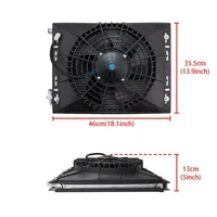 Climatiseur électrique automobile universel 12V 24V 120W pour voitures, fourgonnettes, tracteurs, camions, excavatrices, rénovation/amélioration