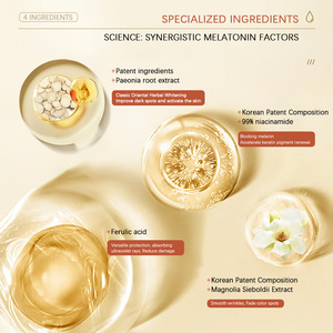 Set Blanqueador de Piel de Marca Privada a <span class=keywords><strong>Precio</strong></span> de Fábrica, Vitamina <span class=keywords><strong>C</strong></span> Antienvejecimiento, Cuidado de la Piel con Hamamelis, Ácido Hialurónico e Ingredientes Herbales - Product Image 4