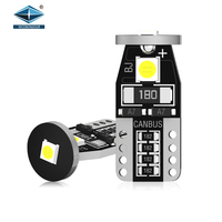 Bombilla interior LED T10 W5W 194 para matrícula de coche y accesorios de luz de maletero