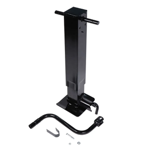 แจ็คท่อสี่เหลี่ยมโลหะผสมด้ามจับด้านบน12000ปอนด์ความจุในการยกขาแบบ12.<span class=keywords><strong>5</strong></span> "การเดินทางด้วยสกรูพร้อมรูตำแหน่ง<span class=keywords><strong>5</strong></span>รู - Product Image 2