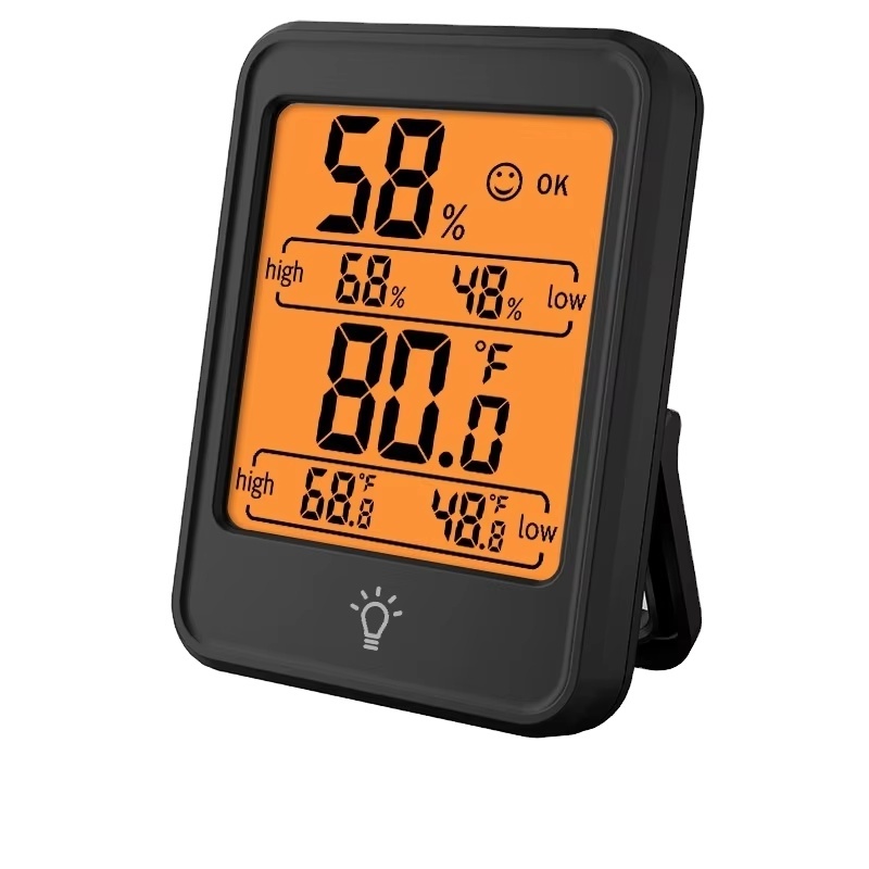 Electronic Digital Display Thermometer Hygrometer ABS