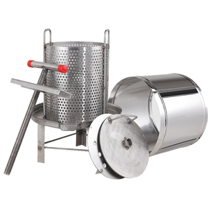 Máquina Manual de prensado de miel, prensa de cera de malla, prensa de frutas, fabricación de vino, herramienta de apicultura de acero inoxidable, para el hogar - Product Image 6