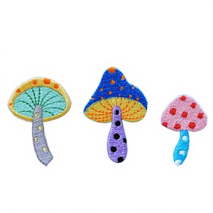 Premium Applique Embroidery Patch Embroidered <b>Iron</b> <b>On</b> Badge Twill Patches for Clothing Shirts Hats Bags Wholesale Garment - Product Image 4
