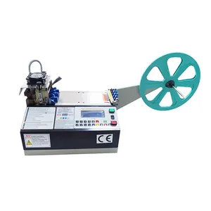 Automatic high speed braid tape webbing fabric cutting machine