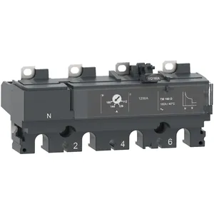 Telemecanique Trip unit TM100D Compact NSX 100/160/250 thermal magnetic distribution protection 100 A rating 4P 3d C106TM100Trip