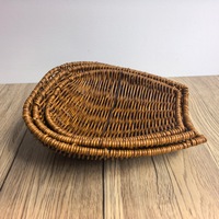 Panier imitation rotin tressé pour restaurant, panier à légumes, panier à pop-corn, panier à frites, panier à snacks