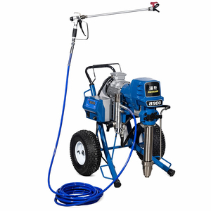 Machine de pulvérisation sans air électrique haute tension à moteur brushless <span class=keywords><strong>pour</strong></span> peinture au latex, enduit et mastic, <span class=keywords><strong>pistolet</strong></span> de pulvérisation puissant 220V, vente en gros - Product Image 1
