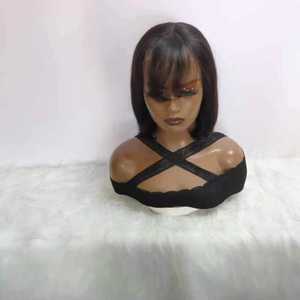 วิกผมบราซิลแบบตรงราคาถูก วิกผมบ๊อบสั้นแบบขายส่ง วิกผมลูกไม้ปิดหน้าผากสำหรับผู้หญิง วิกผมแท้ 100% จากผู้ขายวิกผม - Product Image 2