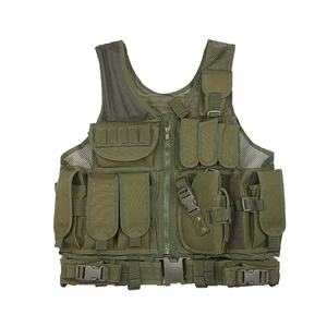 Chaleco Táctico de Malla Negra Personalizado para Hombre, Ropa de Seguridad Multifuncional de Poliéster para Caza al Aire Libre - Product Image 2