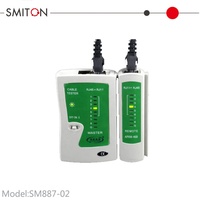 Comprobador de Cables de Red RJ45 RJ11 Cat5e Cat6 UTP con Conector