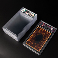 Étui rigide en acrylique anti-UV avec étiquette pour cartes gradées PSA, pour le rangement et la présentation de cartes TCG, sportives et de baseball