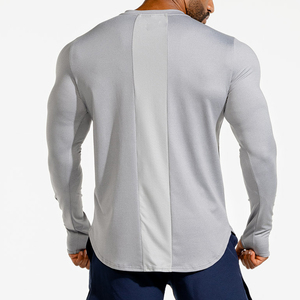 T-shirt à la mode pour hommes, vêtements de sport, entraînement, <span class=keywords><strong>Super</strong></span> doux - Product Image 2