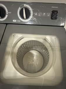 Lavadora Eléctrica de Doble Tina de 15 kg con Interfaz en Inglés, Gran Capacidad, Semiautomática, Lavadora/Secadora Apilable para Uso Doméstico - Product Image 3