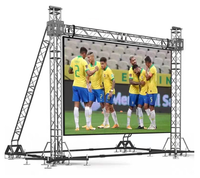 Mur vidéo LED de fond de scène géant extérieur P2.6 P2.9 P3.91 P4.81 Écran d'affichage LED de location avec épissure sans couture