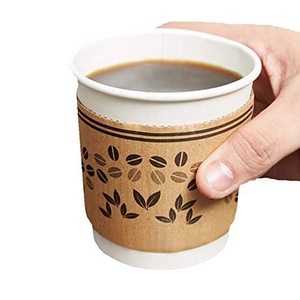 Gobelets en papier inviolables avec couvercle à décoller pour la livraison sécurisée, qualité alimentaire, design spécial, gobelets en papier personnalisés en relief 3D - Product Image 3