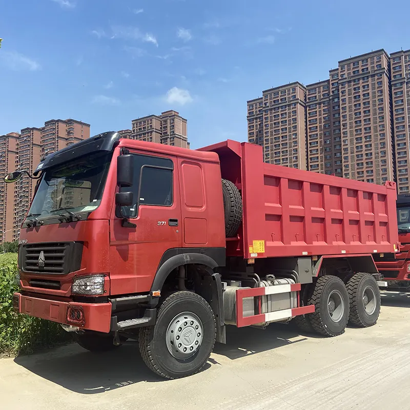 Second Hand Dump Truck Sino Howo 371 375 6x4 Tipper Used tipper lorry For Sale
