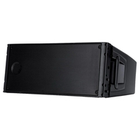 Haut-parleur compact professionnel Active Line Array 2x10 "HDL20A avec amplificateur de crête 700W RMS/1400W compatible avec son surround