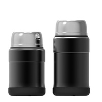 Precio Promocional, Termo Infantil de Acero Inoxidable 304 de Doble Pared con Aislamiento al Vacío, 18 oz, Mantiene la Temperatura de 6 a 12 Horas
