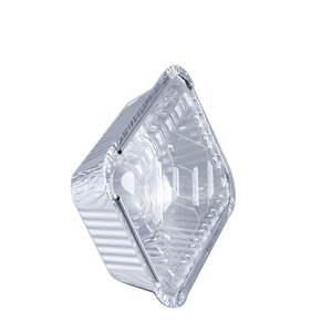 LWS Factory Price Disposable Aluminum Foil Takeaway Food Containers Food Grade Custom Aluminium <strong>Tin</strong> Foil Food <strong>Tray</strong>/Pan With Lid - Product Image 3