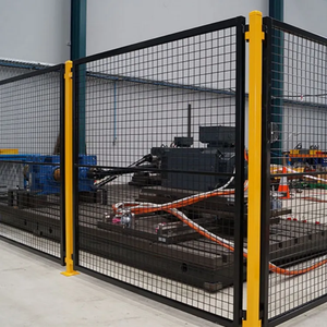 Facile installazione industriale altamente officina recinzione di isolamento rete di sicurezza protezione Robot recinzione porta di sicurezza - Product Image 1