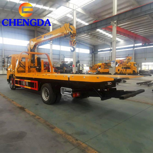 Nouveau Mini Camion de Remorquage à Plateforme Plate Howo avec Grue et Treuil – Prix Compétitif - Product Image 5