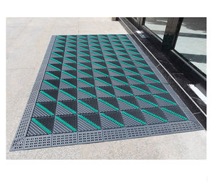 Felpudo de entrada de hotel entrelazado Alfombrilla de eliminación de polvo simple para exteriores - Product Image 6